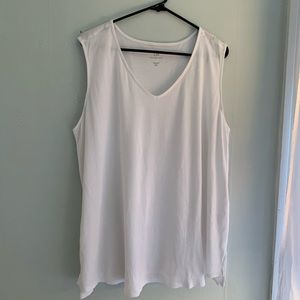 J.Jill v neck sleeveless top